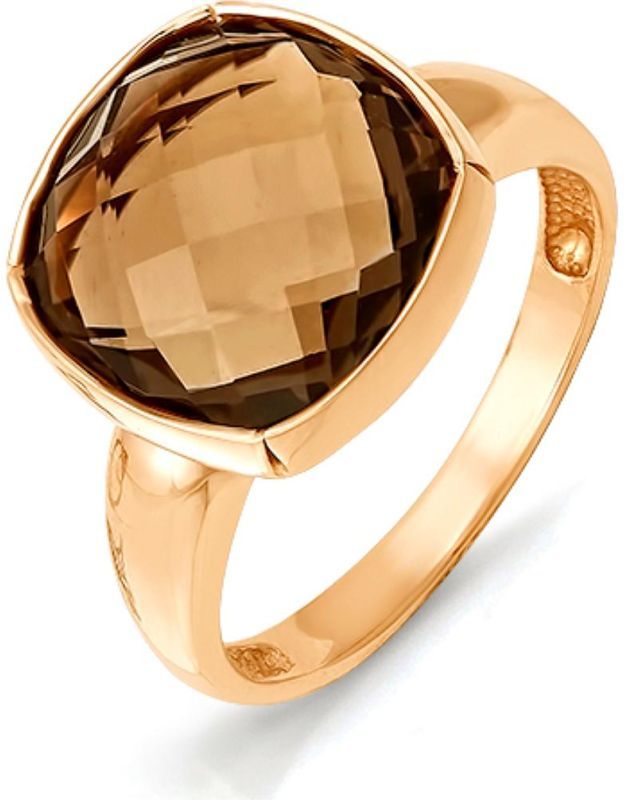 Кольцо с раухтопазом B-46036-E