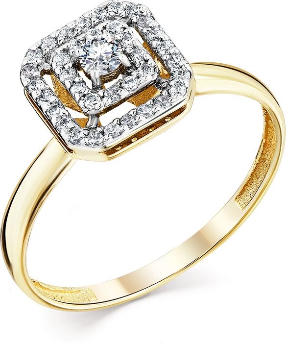 Кольцо с Фианитом B-46092-J