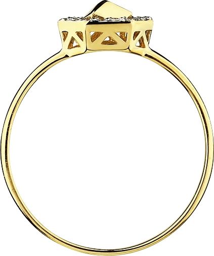 Кольцо с Фианитом B-46117-G 2