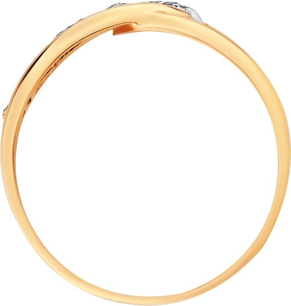 Кольцо с Фианитом B-46190-E 2