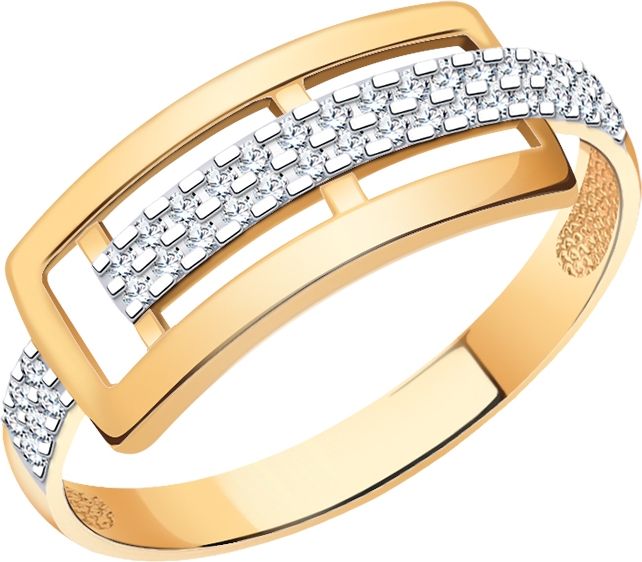 Кольцо с Фианитом B-47030-E