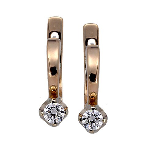 Серьги с бриллиантами B-_0000-B