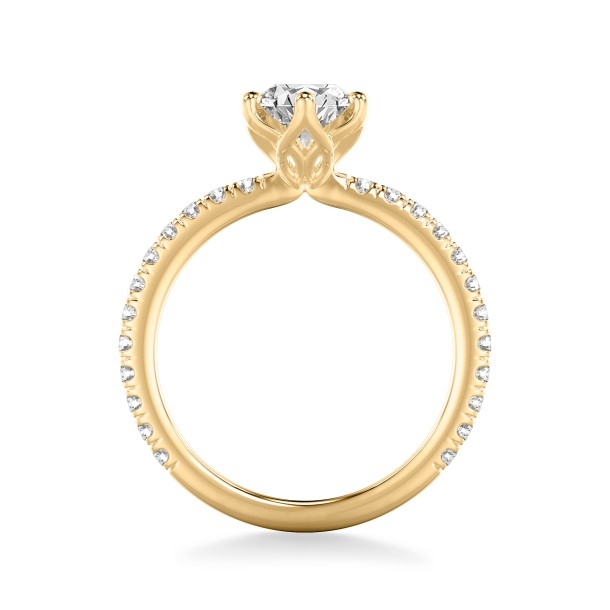 Кольцо с Бриллиантом C-1-RC11001-4Y-5 2