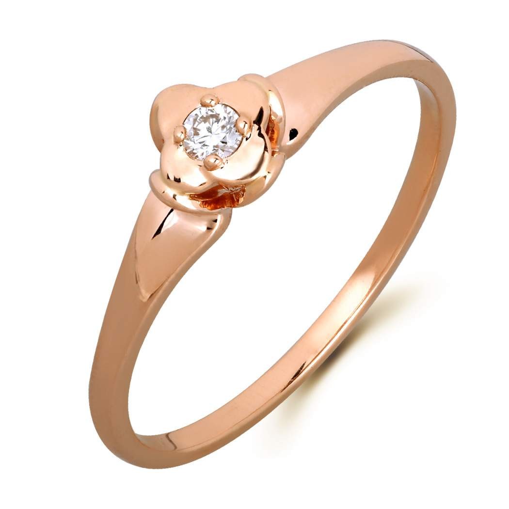 Кольцо с Бриллиантом E-335800000-J