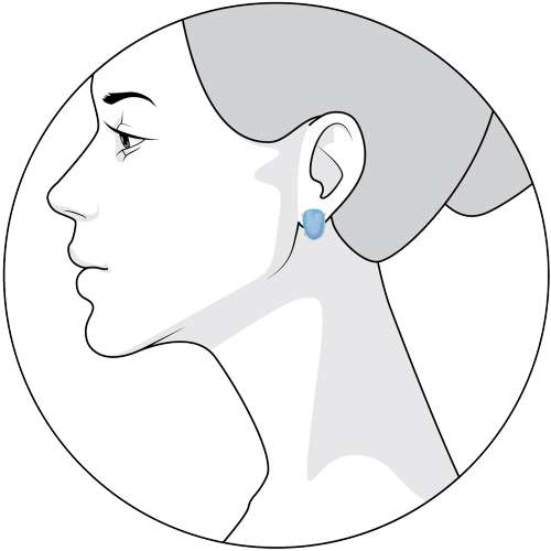 Серьги с кварцем G-2385-G 1