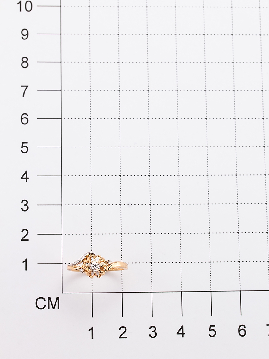 Кольцо с Бриллиантом H-0613-I 2