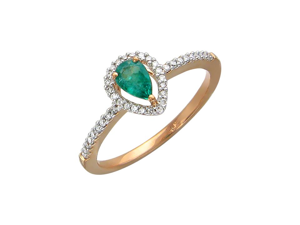 Кольцо с Изумрудом I-5к61260-B