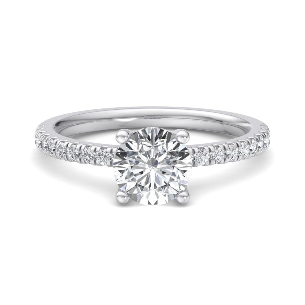 Кольцо с Бриллиантом 8-L0358-18K--23