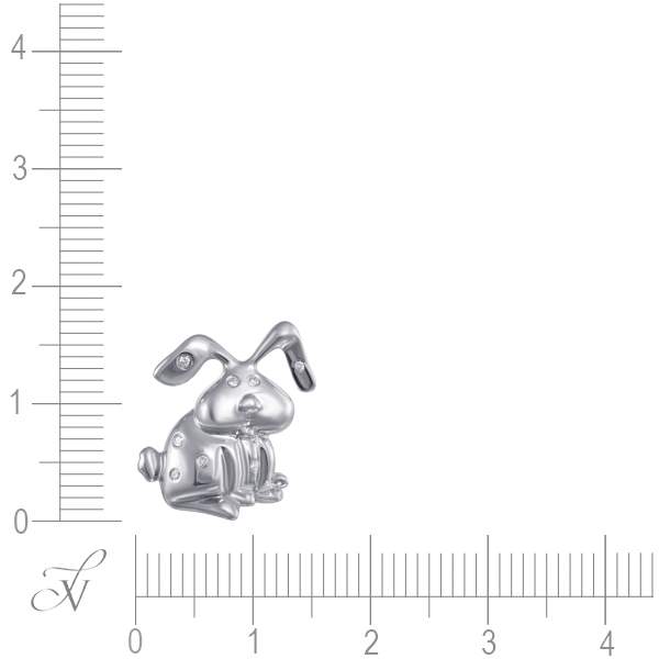 Подвеска с бриллиантами 16-24753_W-7 2