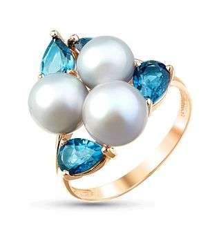 Кольцо с Топазом A-0080531954-F