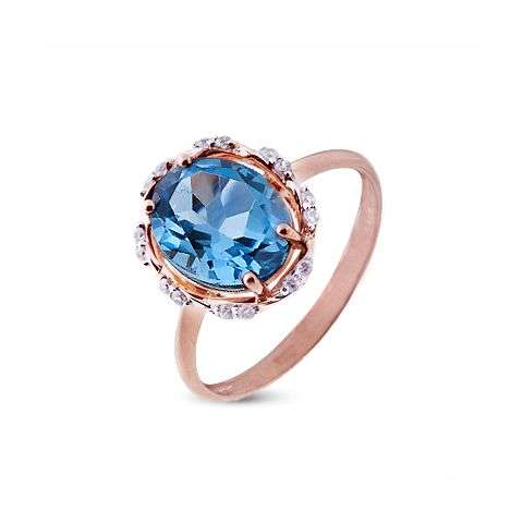 Кольцо с Топазом A-0080921773-G