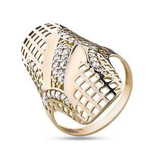 Кольцо с Фианитом A-0101001500-E