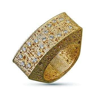 Кольцо с Фианитом A-0101002009-C