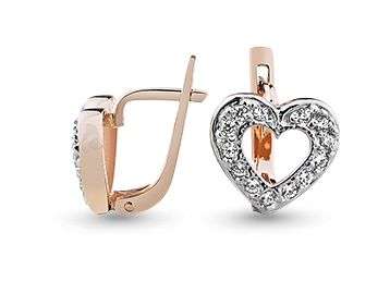 Серьги с Фианитом A-00131001598-J