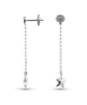 Серьги с бриллиантами A-10090100959-A