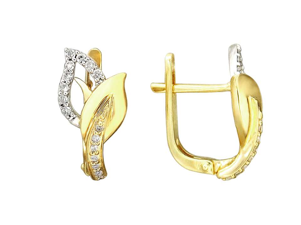 Серьги с бриллиантами 33-6С66604-C