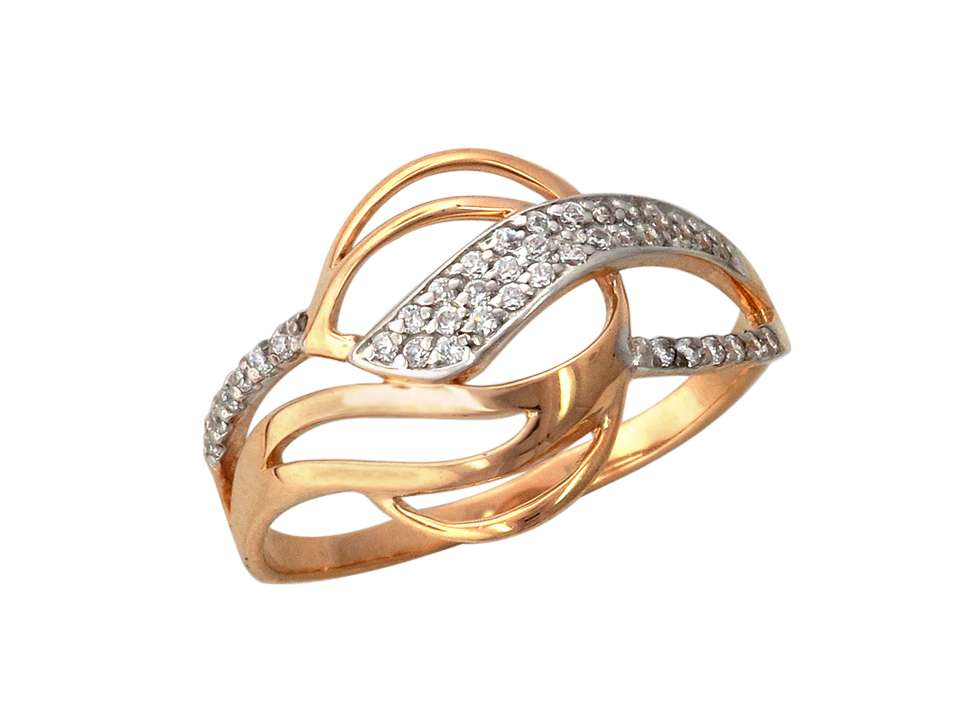 Кольцо с Фианитом 40-6К11212-E