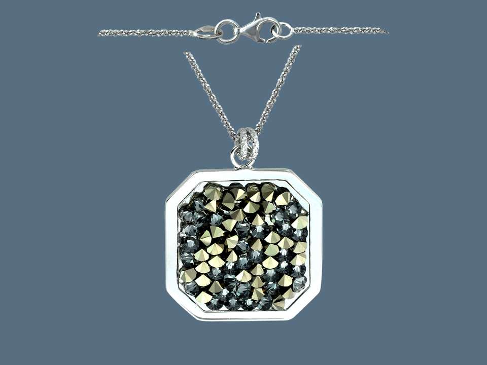 КОЛЬЕ 42-4Л25229-I c Кр. Сваровски