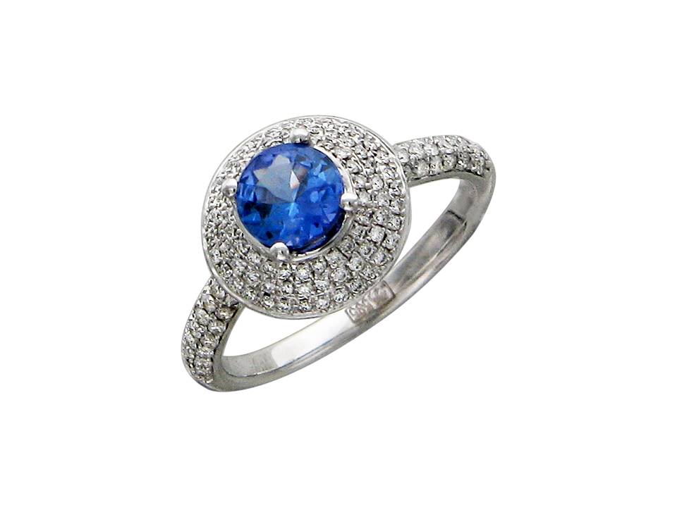 Кольцо с Танзанитом 42-6К62002-E