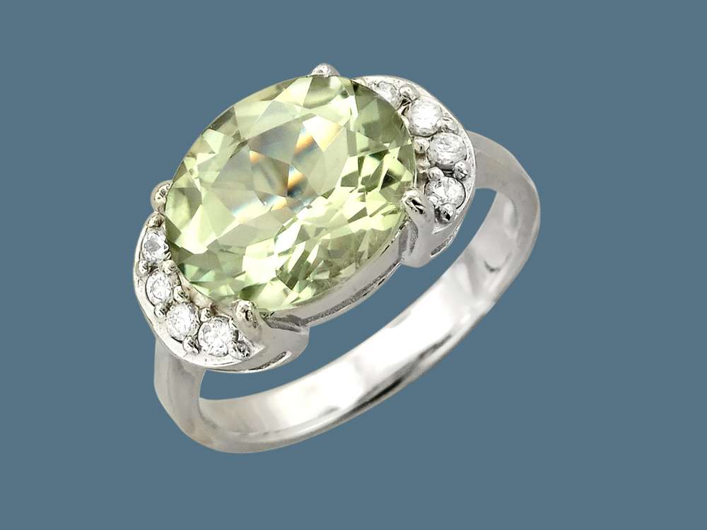 КОЛЬЦО 43-2К35061-J c Цирконом