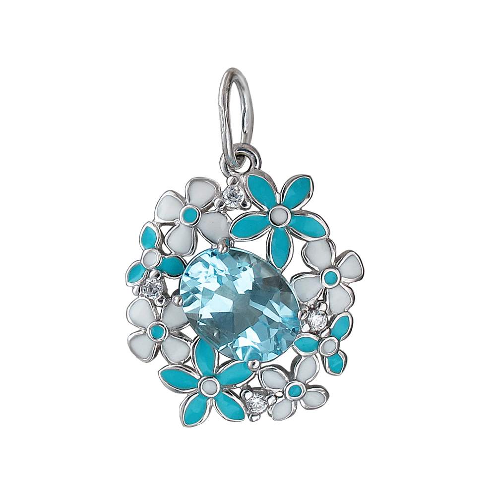 ПОДВЕСКА 43-3П3503163-56 c Топазом