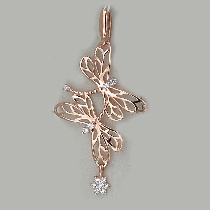 Подвеска с Фианитами 44-12П11071-C