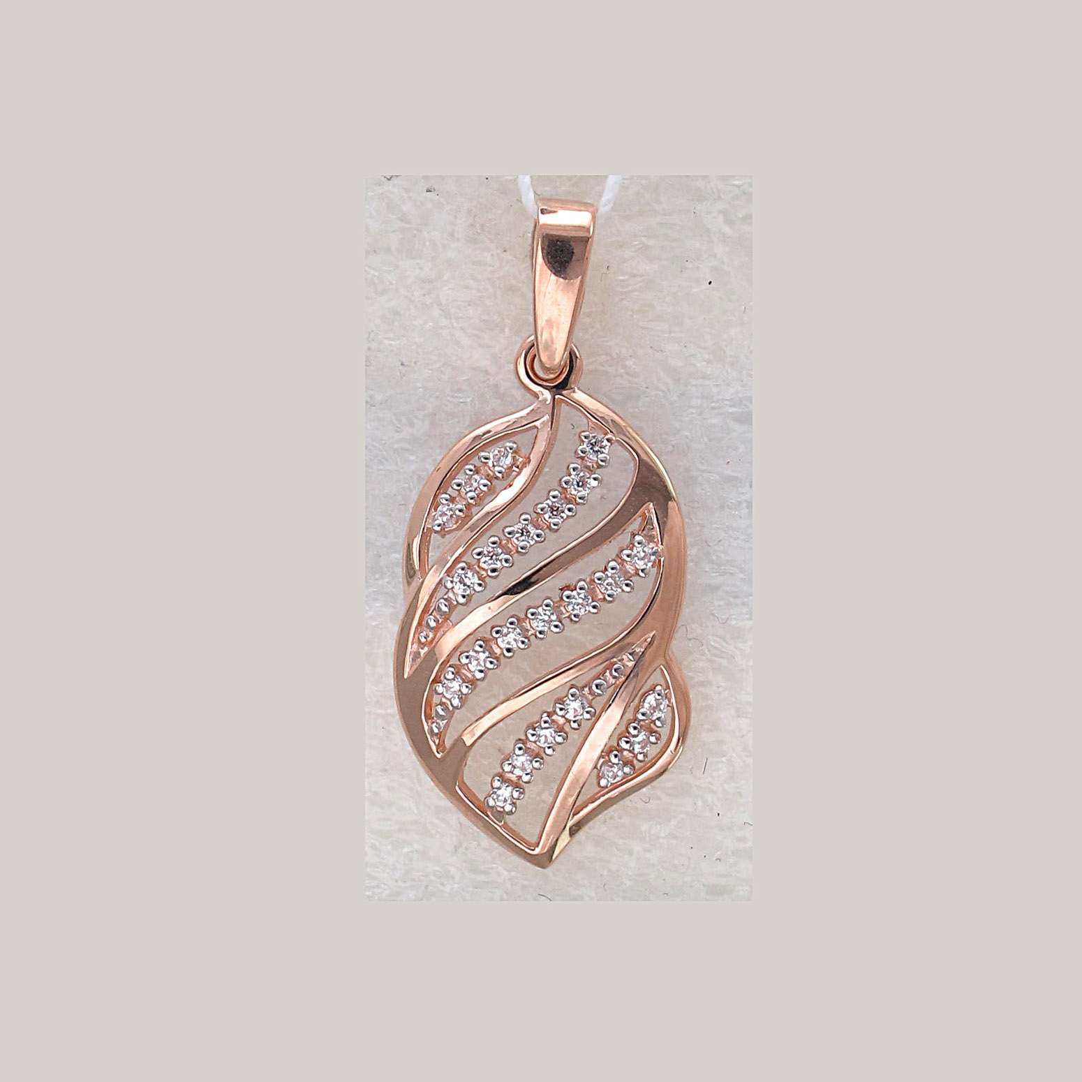 Подвеска с Фианитами 44-12П11091-I