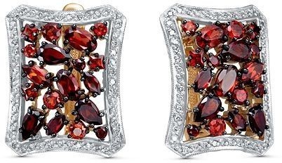 Серьги с Гранатами 2260780