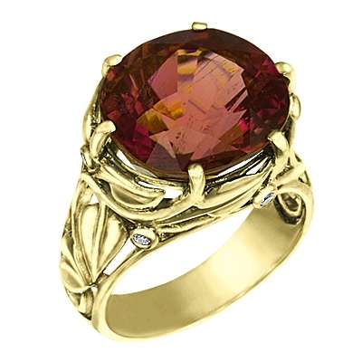 Кольцо с Турмалином 974