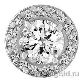 Подвеска с бриллиантами 128344