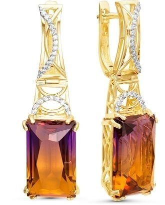 Серьги с аметринами 2260176