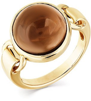 Кольцо с раухтопазом 2136128