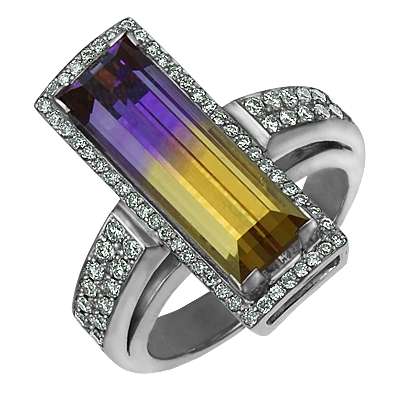 Кольцо с Аметрином 970