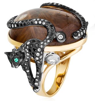 Кольцо с кварцем 2480522