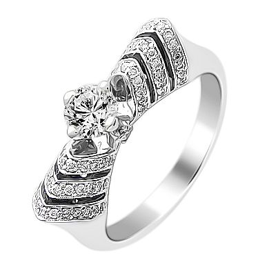 Кольцо с Бриллиантом 01К673576