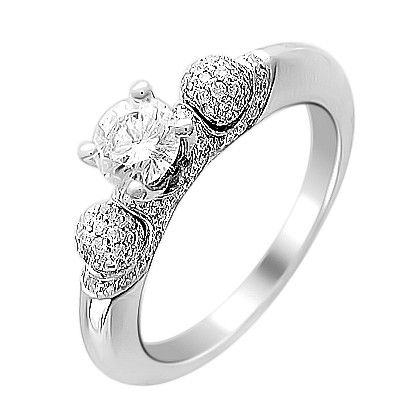 Кольцо с Бриллиантом 01К674633