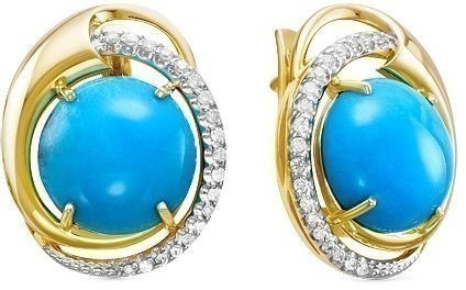 Серьги с Бирюзой 2260236
