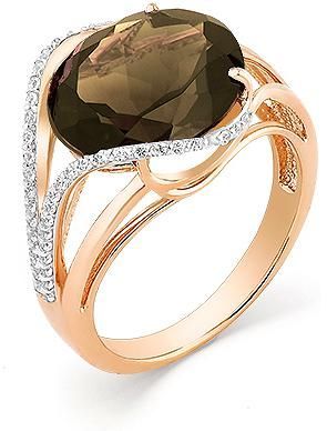 Кольцо с раухтопазом 2138597