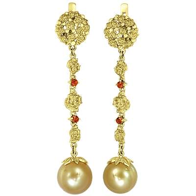 Серьги с жемчугами 720