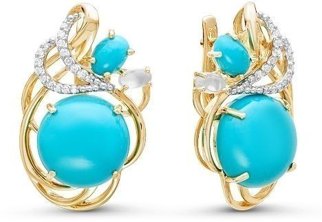 Серьги с Бирюзой 2260206