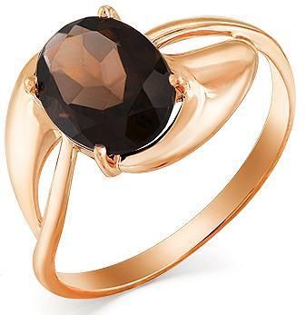 Кольцо с раухтопазом 2131393