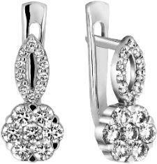 Серьги с бриллиантами J-1С673200-26