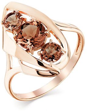 Кольцо с раухтопазом 2136139