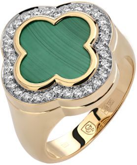 Кольцо с Малахитом 01К6313311-1