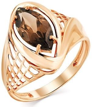 Кольцо с раухтопазом 2132100