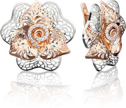 Серьги с Фианитом 2217129
