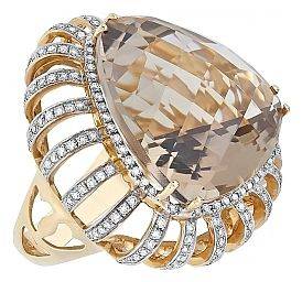 Кольцо с Топазом 64758