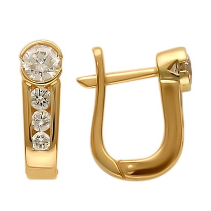 Серьги с бриллиантами Г9С640078
