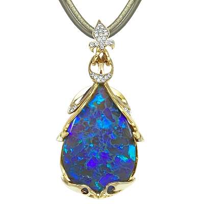 Подвеска с опалами aВулканa