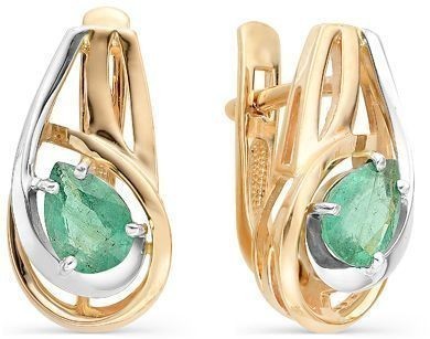 Серьги с изумрудами 2164011